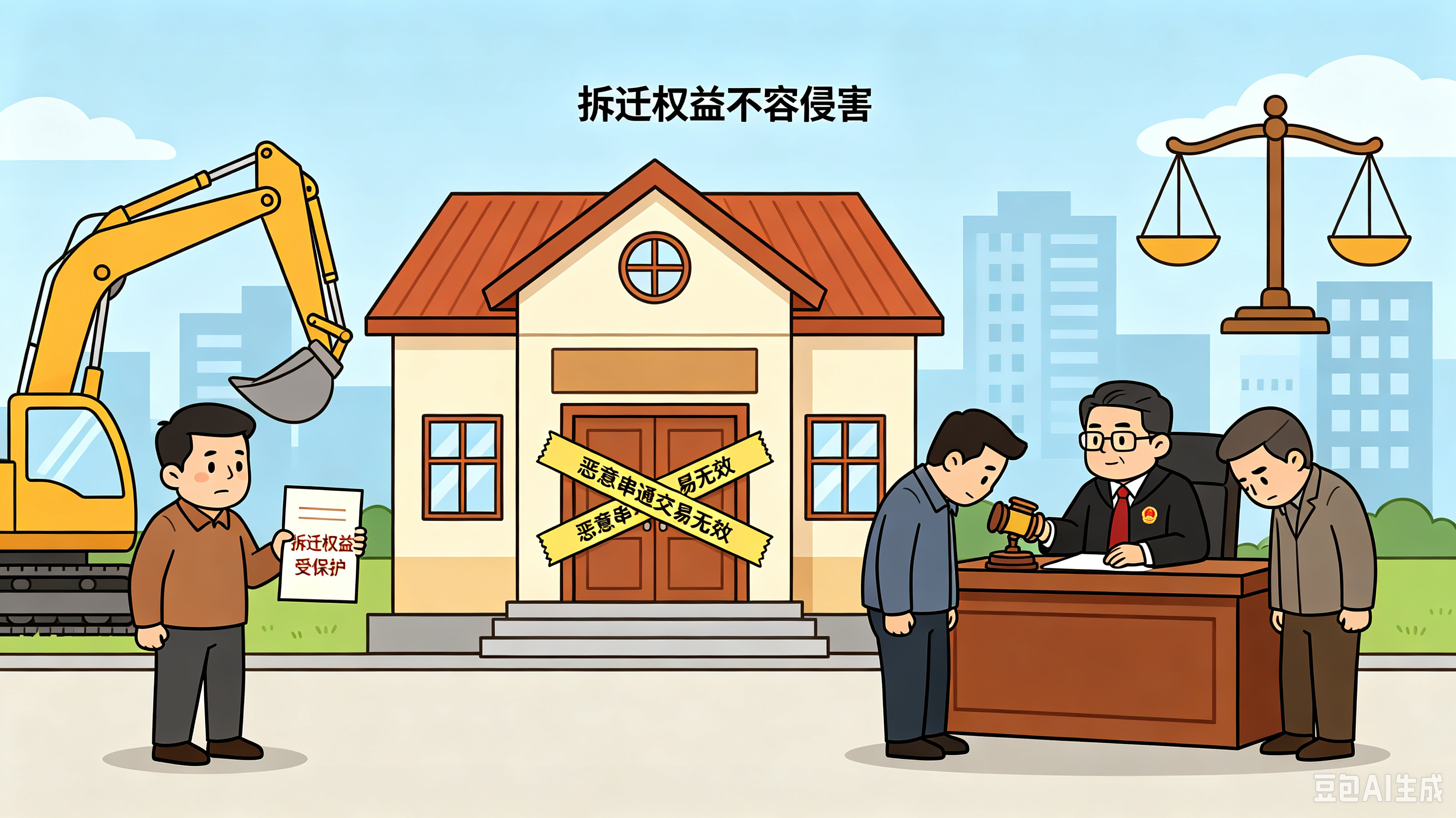 房产动迁|（转载）当拆迁权益遭遇房屋易主 恶意串通交易无效！